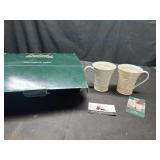 Belleek Fine China coffee mugs