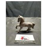 Cast iron horse bank