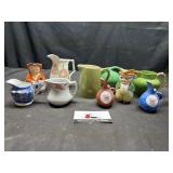 Misc ceramic creamers