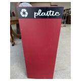 Commercial metal recycling bin
