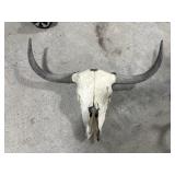 Yak skull and rack