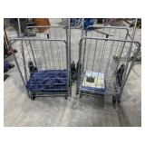 Shopping carts with liners and back wheels to do