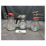 MCM syrup dispensers and nut grinder
