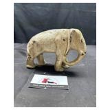 Vintage cast iron elephant