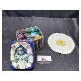 Reusable bags and tin can