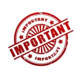 PICK UP- PLEASE NOTE