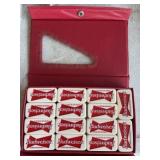Budweiser dominoes
