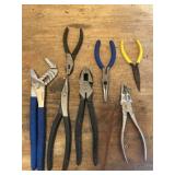 Pliers, wrenches
