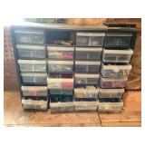 Hardware organizer with misc hardware