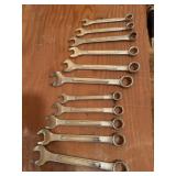 Companion SAE and Metric Wrenches