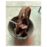 Fencing staples and tool belt