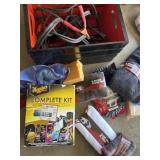 Jumper Cables and Car Care Kit