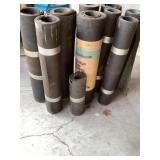 Tar paper, roofing shingles