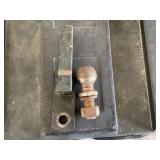 Receiver hitch and ball