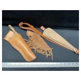 Holsters and shoulder strap