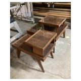 Mid-century modern coffee and end tables