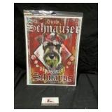 Cardboard, peppermint, schnapps sign 12 x 16