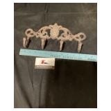 Cast iron coat hooks