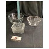 Mixing bowls and refrigerator dish