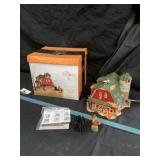 Lighted, musical haunted barn