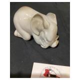 Lomonosov USSR glass elephant