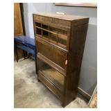 Quarer sawn Oak stackable bookcase approximately