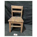 Wooden childï¿½s chair