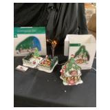 Lighted Christmas decor