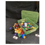 Tote of Legos