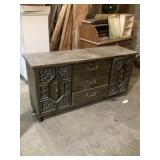 Mid-century modern dresser approximately 18 x 60