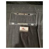 Green Bay Packers license plate frame