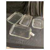 Pyrex baking dishes