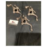 Cast iron coat hooks