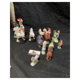 Chicken figurines
