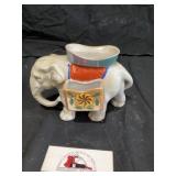 Mid-century modern elephant ashtray cigarette