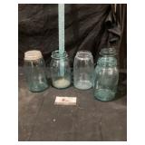 Quart size canning jars