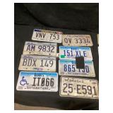 License plate plates