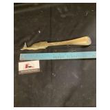 Brass whale shoehorn