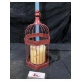 Birdcage candle