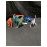 Toy dinosaurs