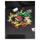 Plastic cowboy, and Indians