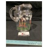 Mid-century modern water pitcher