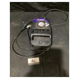 Electric tire pump works as it should