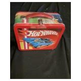 New old stock, metal hot wheels lunchbox unopened