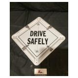 Aluminum signs approximately 14 x 14