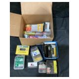 Nails screws and caulking