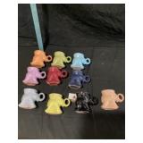 Frankoma Republican cups 1980 through 1989