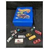 Hot wheels car case with cars