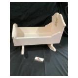 Doll rocking bed