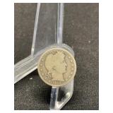 1912-S Barber Quarter